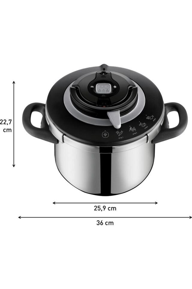 Tefal Clipso+ Chef Düdüklü Tencere - 8 Litre